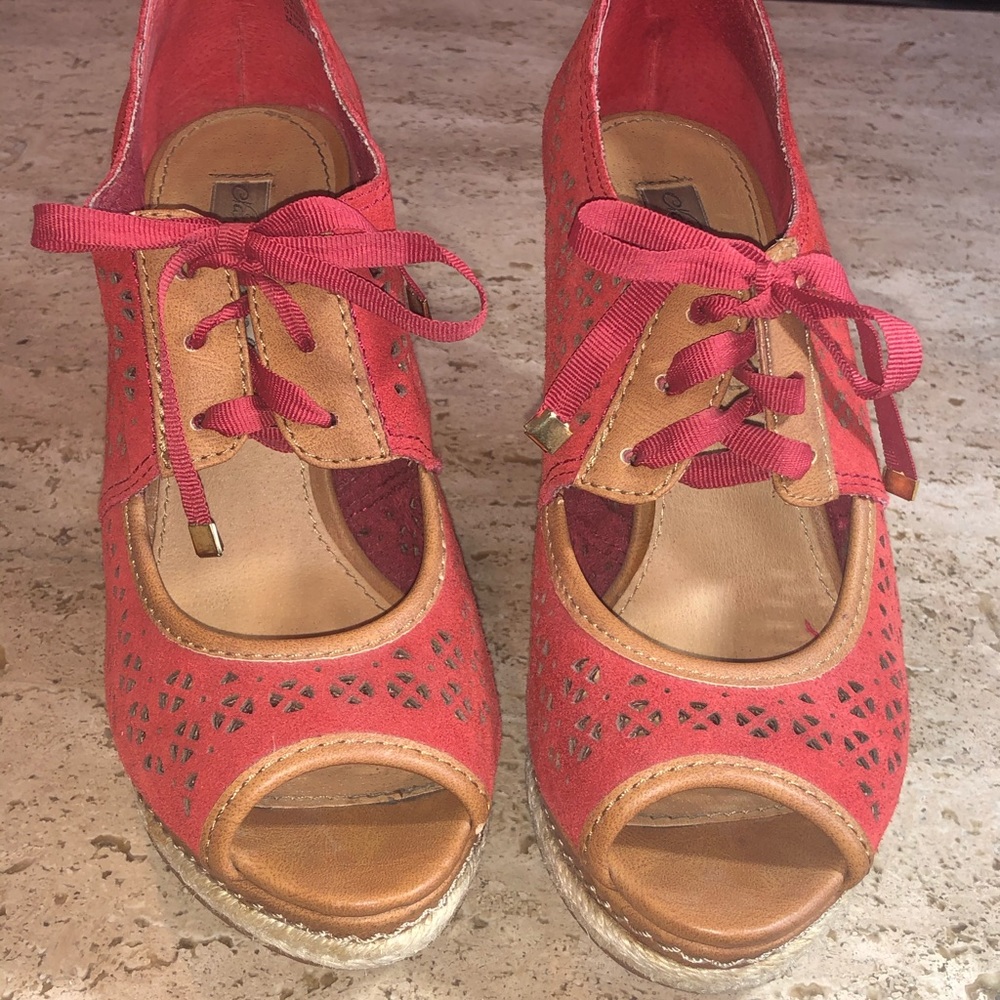 Naughty Monkey platform wedges